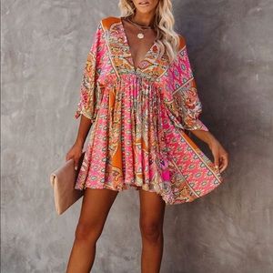 VICI mini swing dress